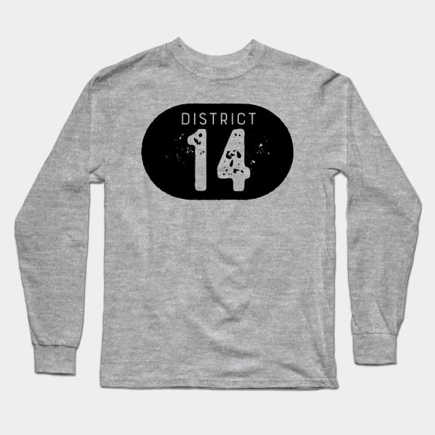 District 14 Long Sleeve T-Shirt by OHYes